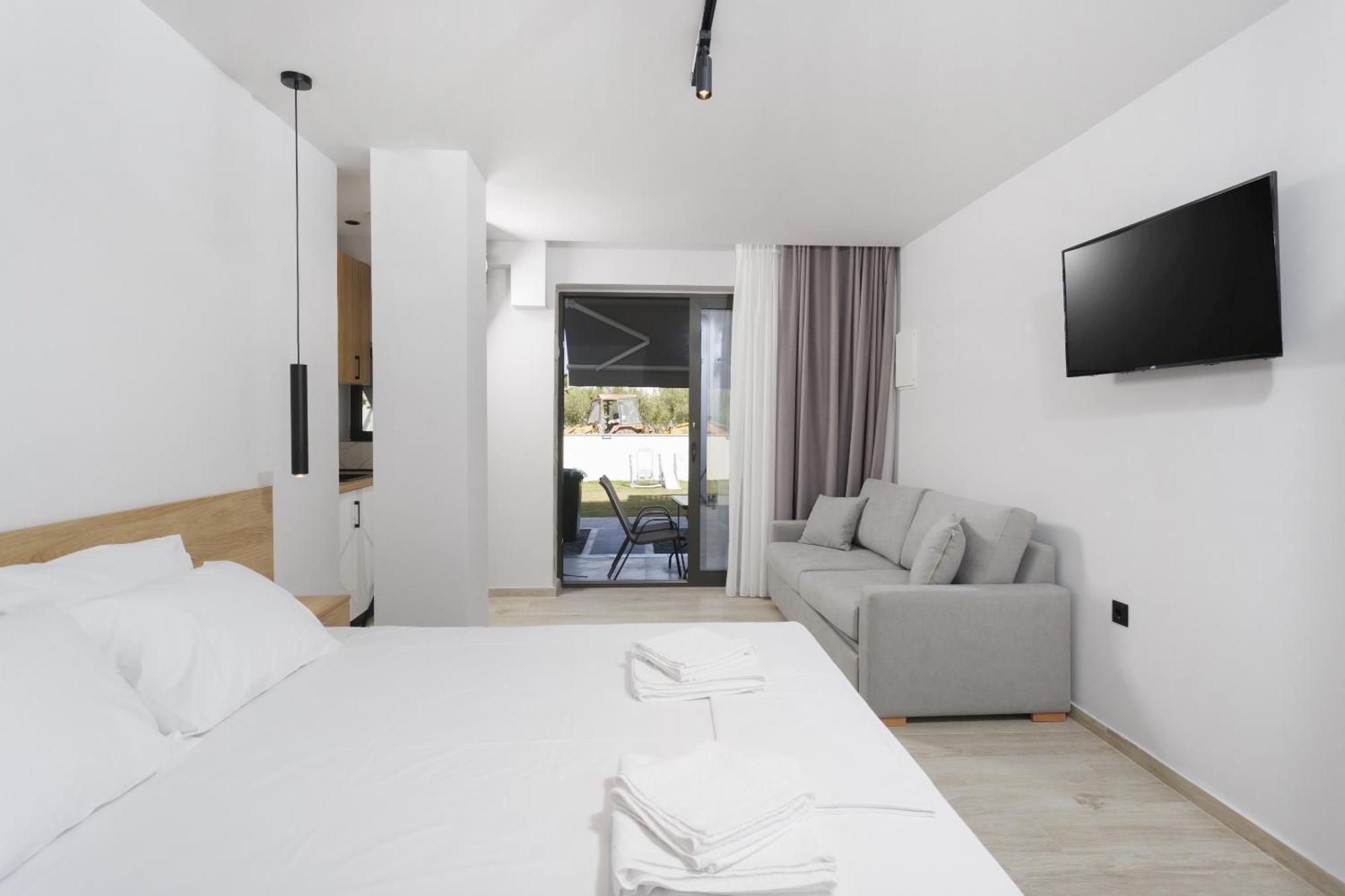 Rigas Boutique Rooms Pefkochori Eksteriør billede